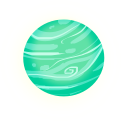 background image of planet